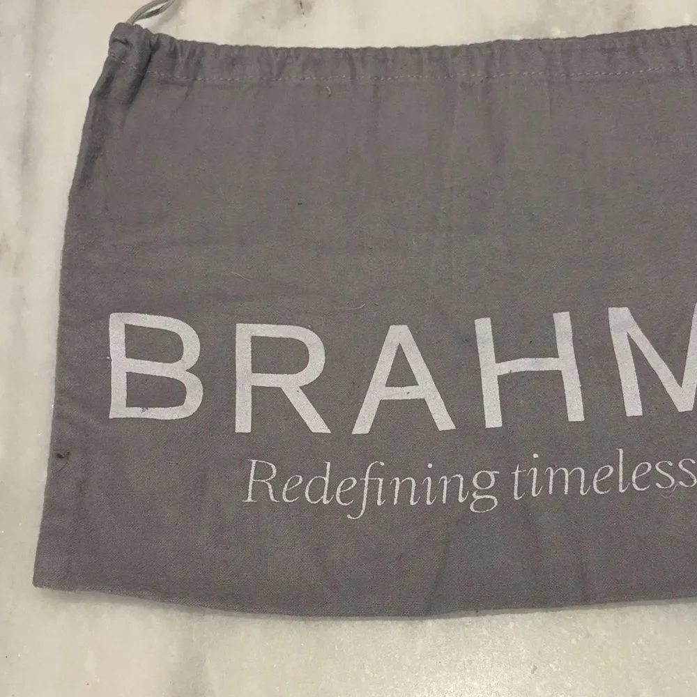 Brahmin Gray Dust Bag with Drawstring